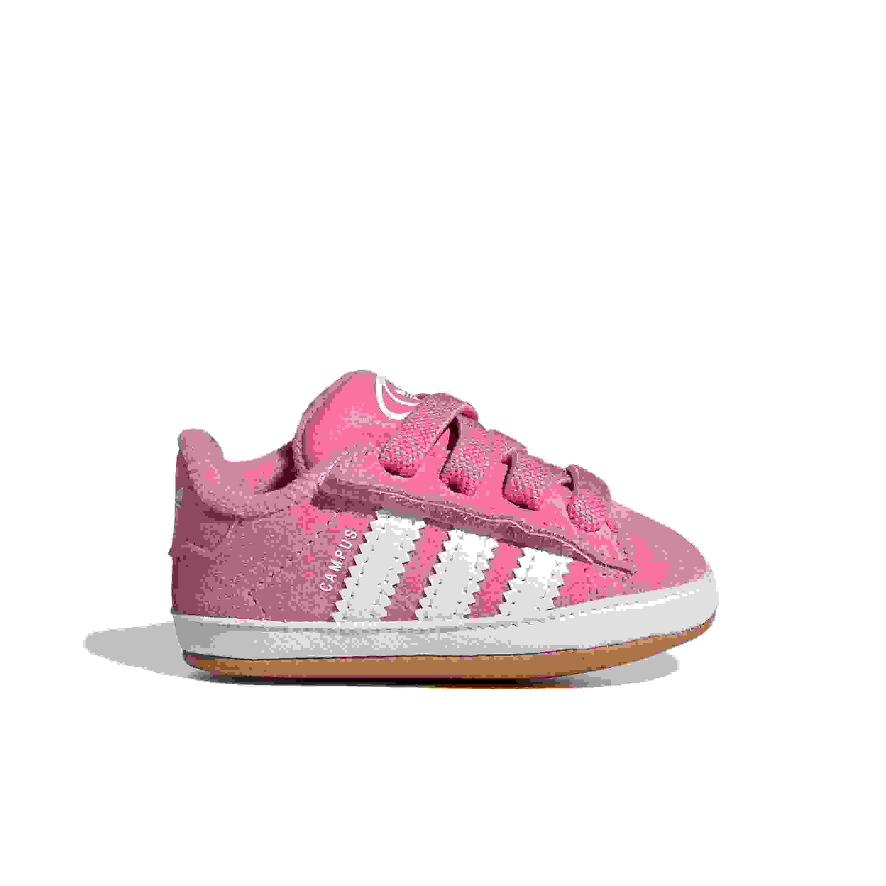 adidas Originals Campus Crib Infant Girls' "Bliss Pink/Ftwr White/Gum 2" Shoe